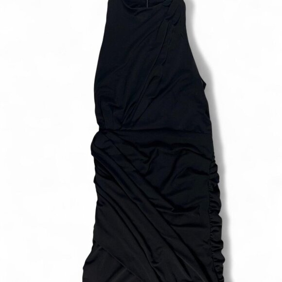 Le Chateau - Black ruched mini dress #minidress - Picture 1 of 4